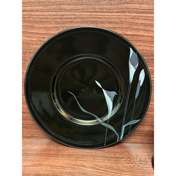 Mikasa Black Opus Tea Cup & Saucer Set Galleria - Picture 4 of 6